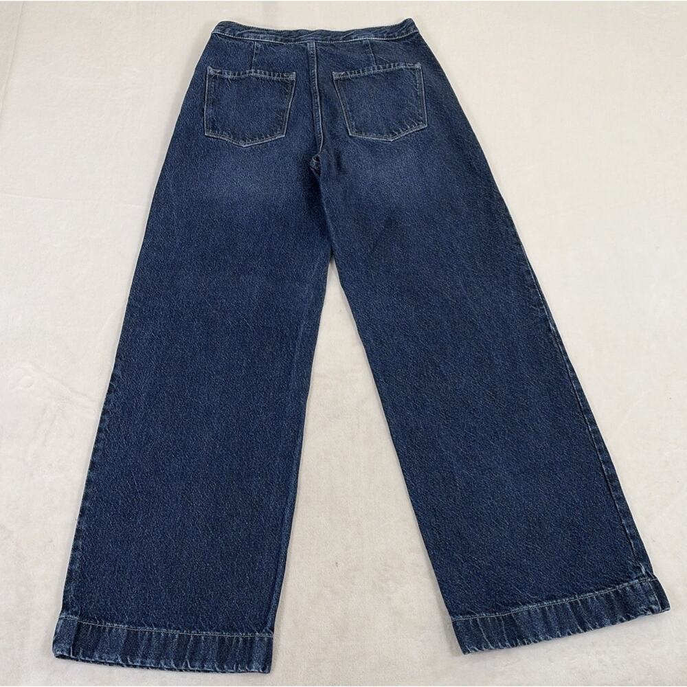 KanCan KC8723D Women's Size 3/25 Dark Wash High Rise Flare Leg Side Zip Jeans - Picture 14 of 14